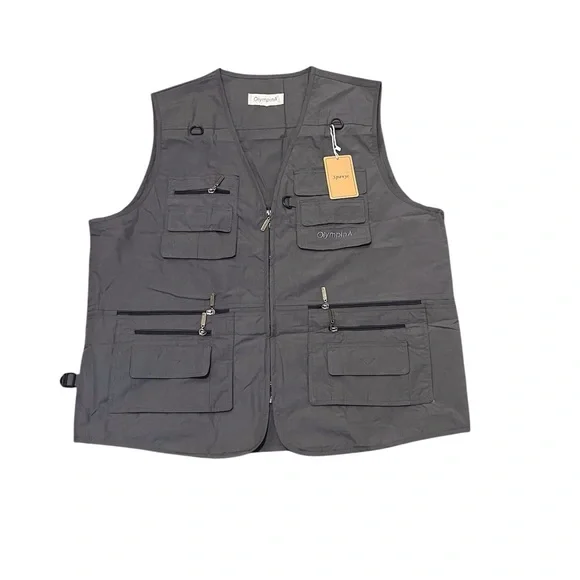 OlympinA Fishing Hunting Tactical Photography Utility Vest Size: XL - Picture 6 of 6